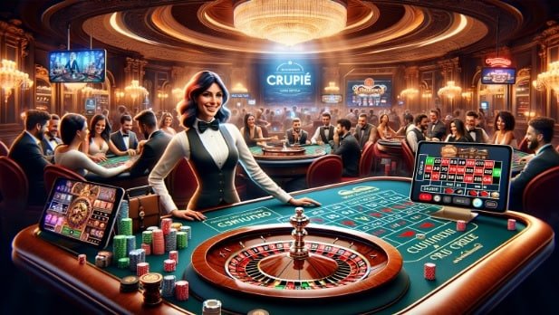 Live Casino Web Gacor meja dealer profesional streaming HD Baccarat dan Roulette