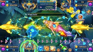 Tembak Ikan Web Gacor tampilan game bawah laut grafis HD penuh ikan dan jackpot